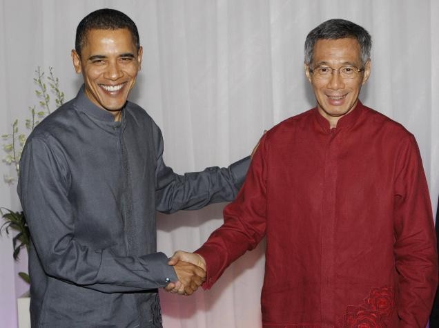 Tháng 11 năm 2009, Tổng thống Mỹ Barack Obama đến thăm Singapore.